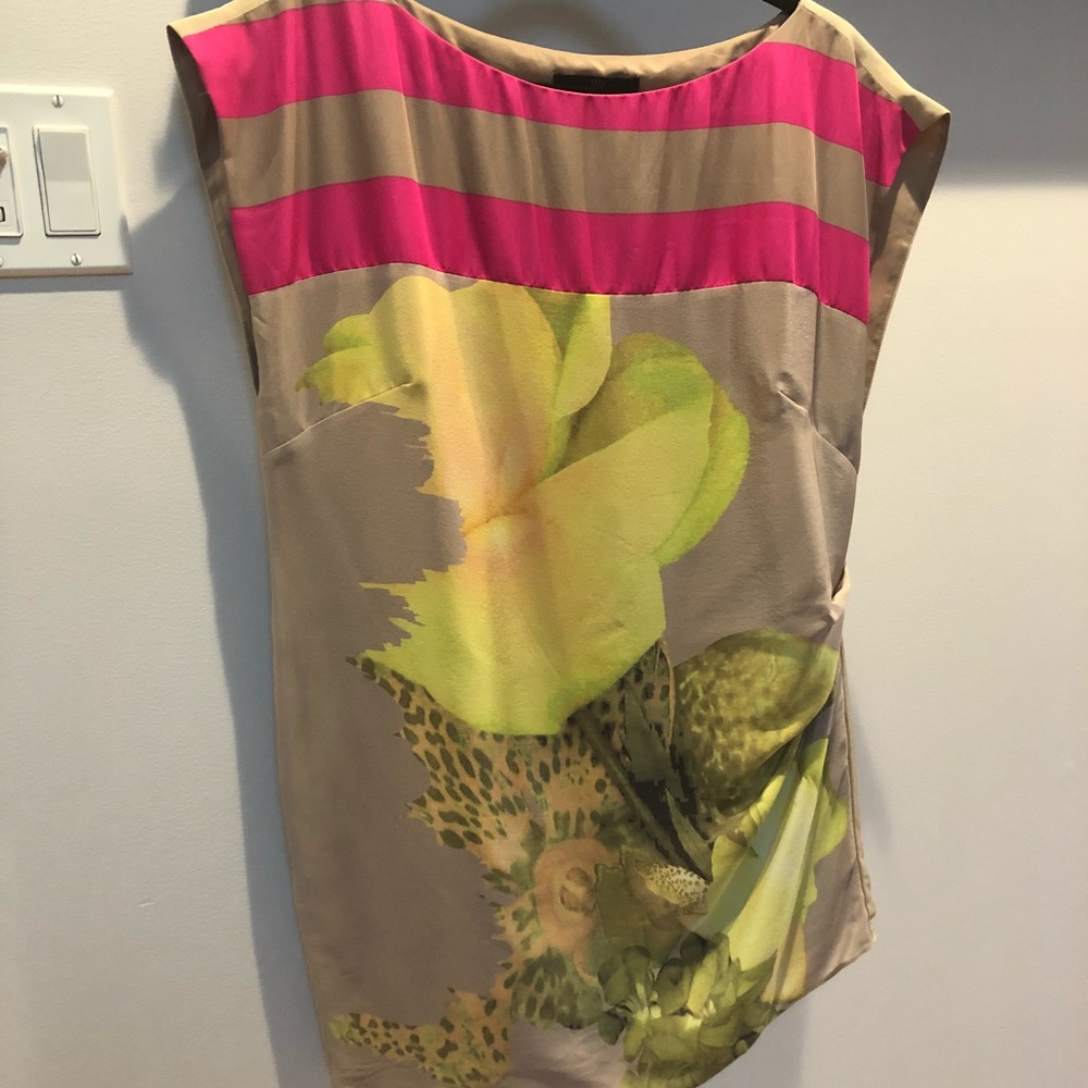 Tibi silk mini dress